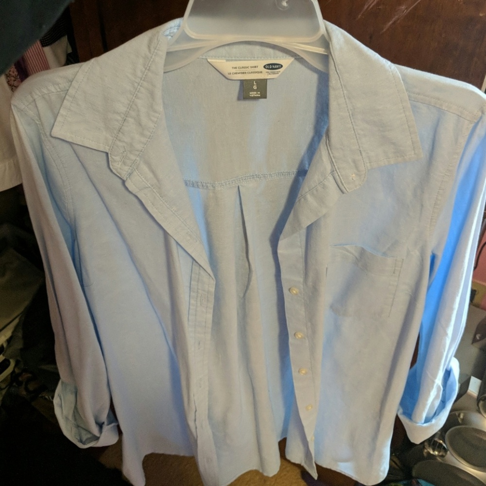 Blue shirt